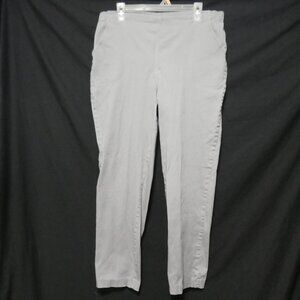 CROFT & BARROW STRETCH | large | Grey Joggers | Stretchy Waistband | NWOT